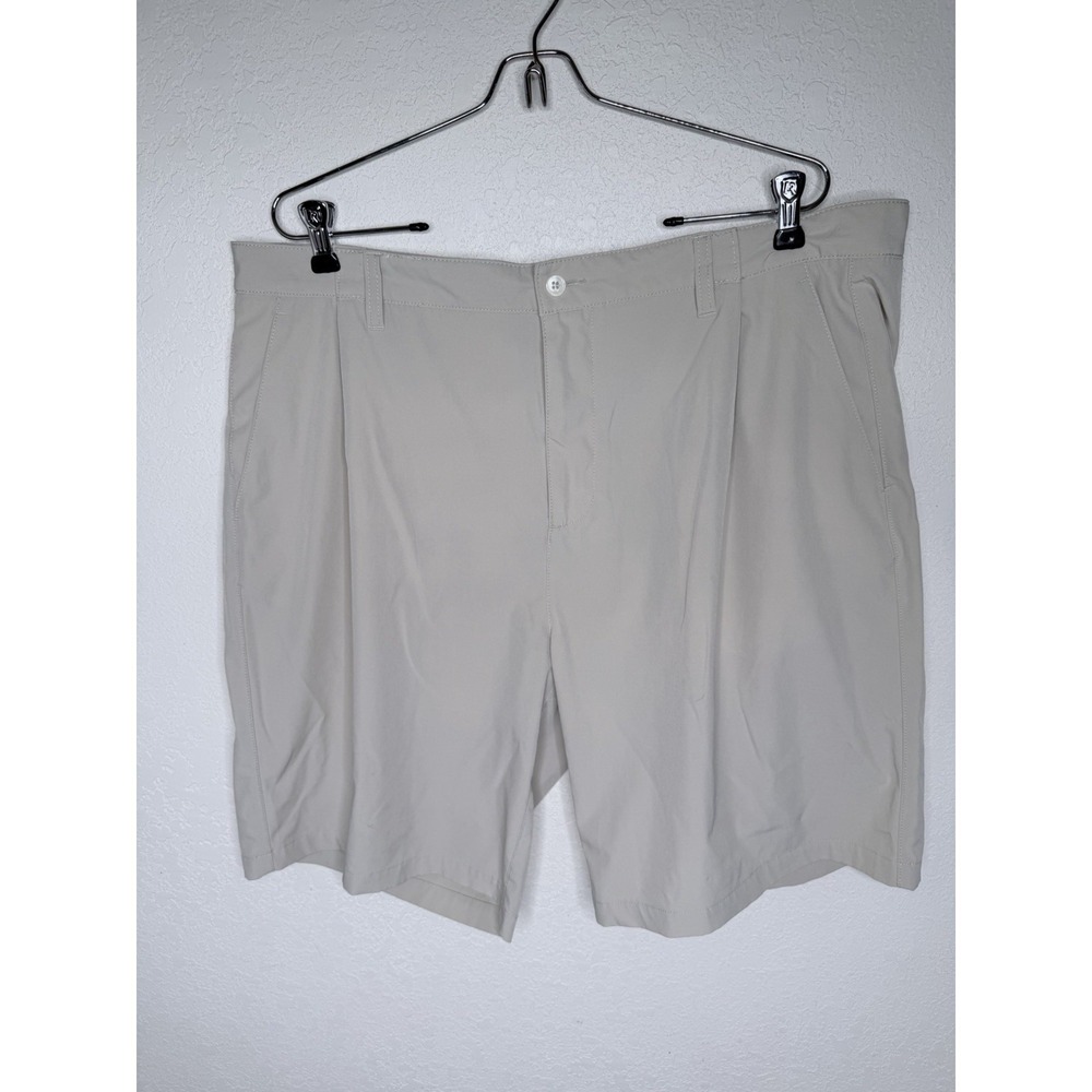 Polo Ralph Lauren Shorts Mens 42 Beige Chinos Stretch Classic Fit 9" inseam